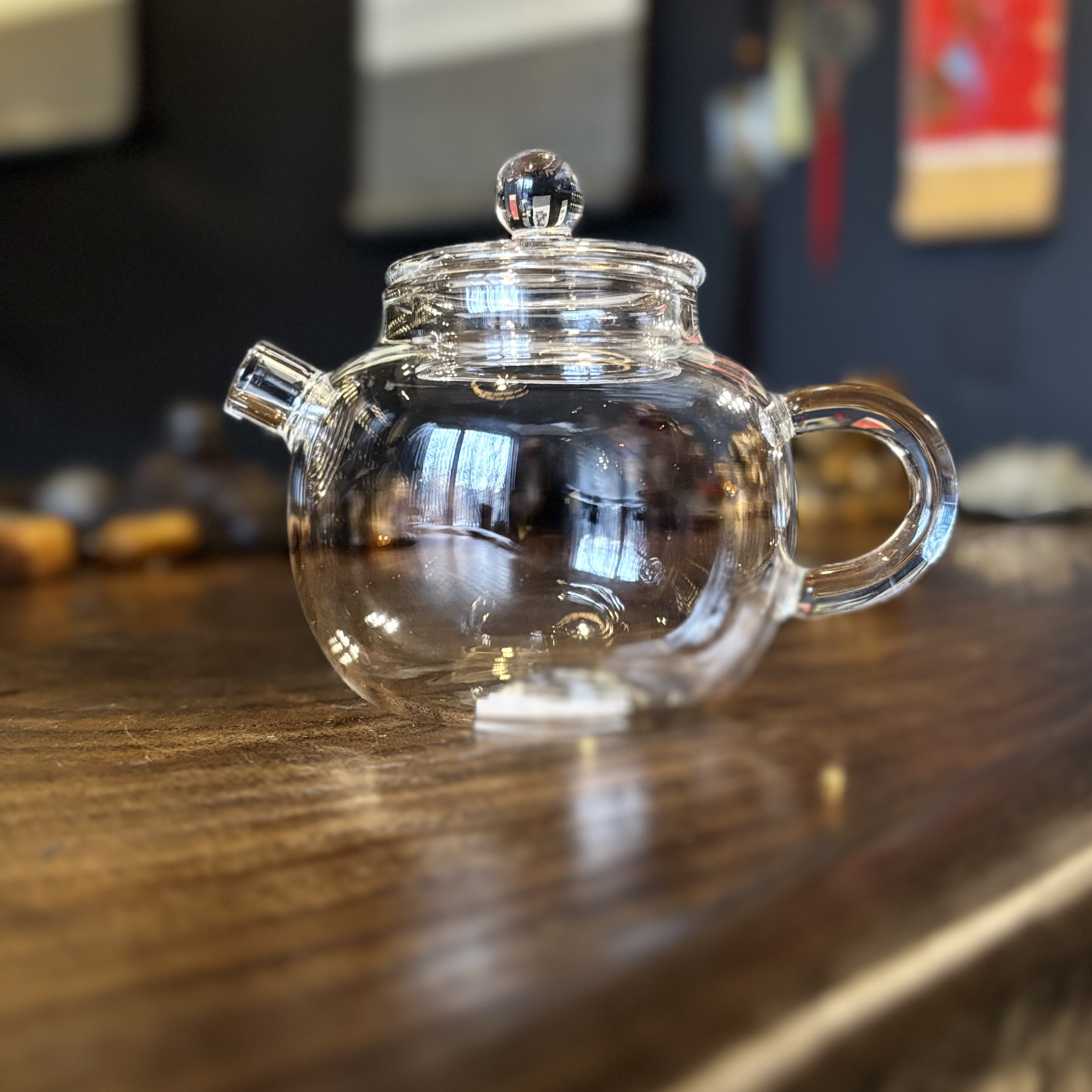 Чайник стекло маленький
