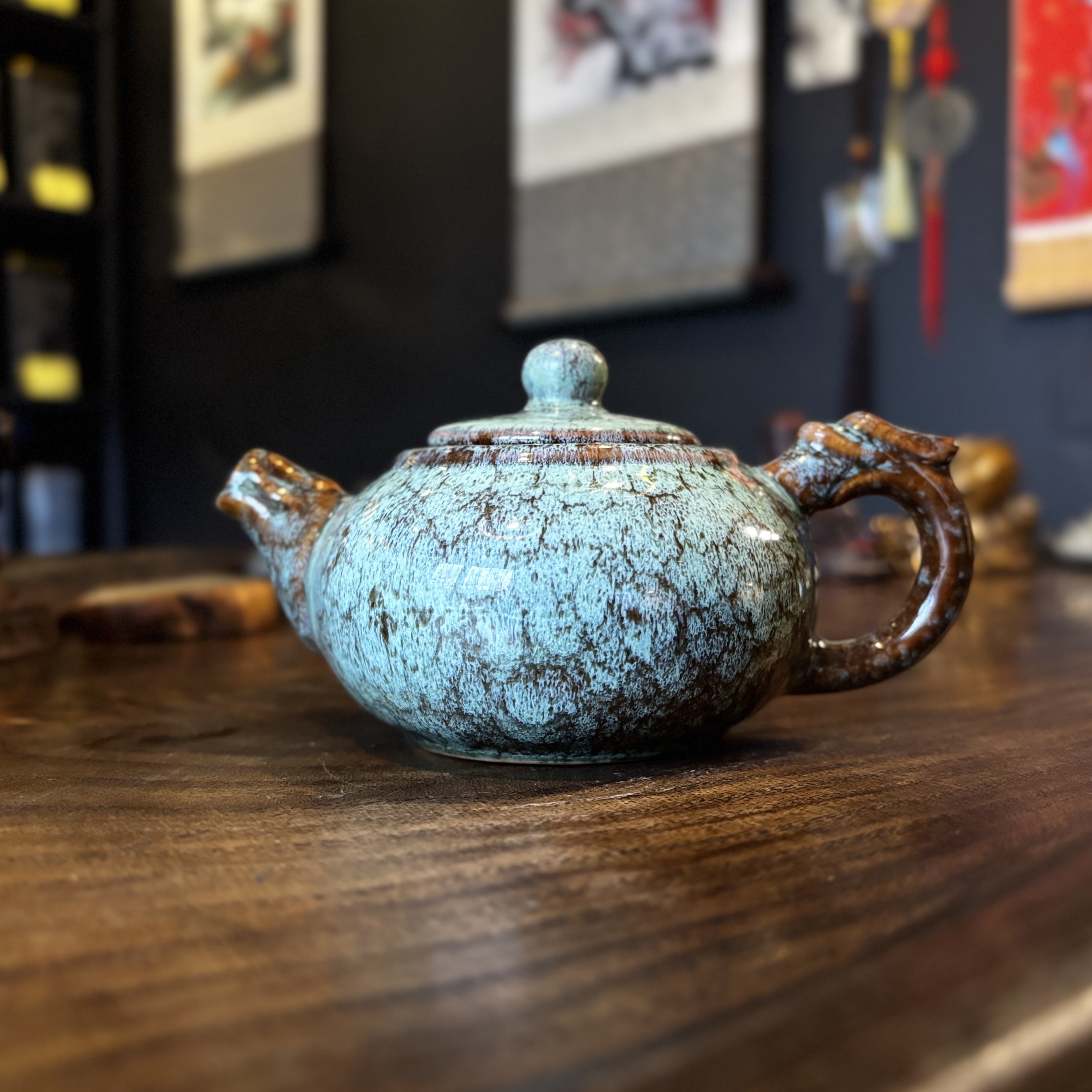 Чайник зеленый