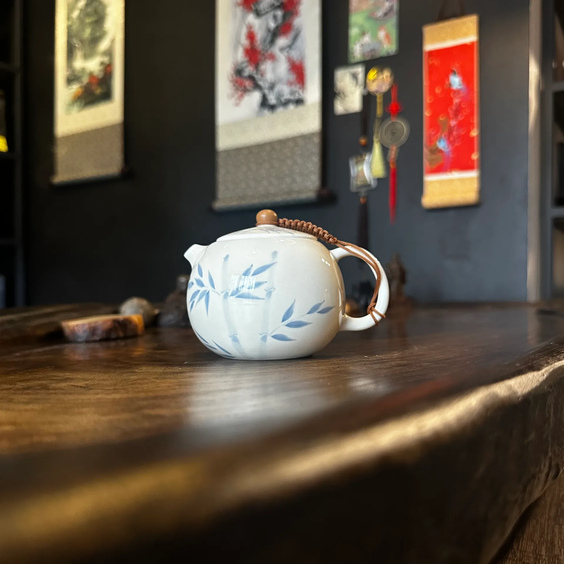 Чайник бамбук