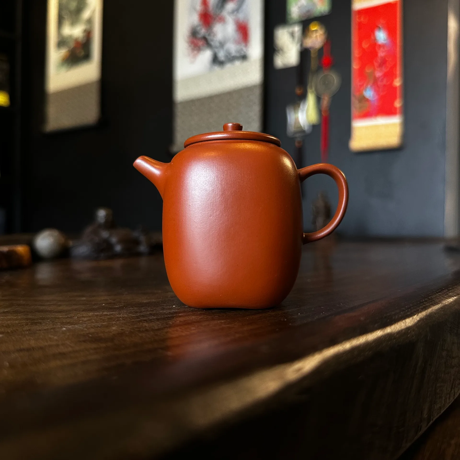 Чайник в форме бочки