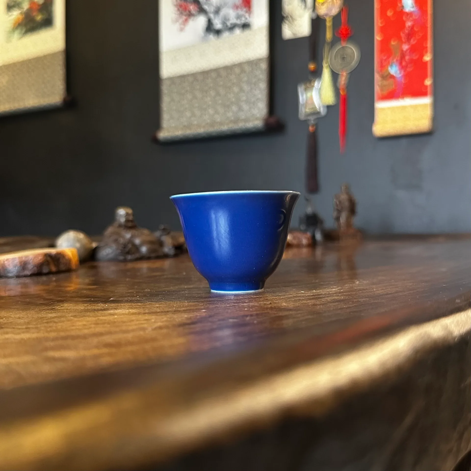 Пиала синяя