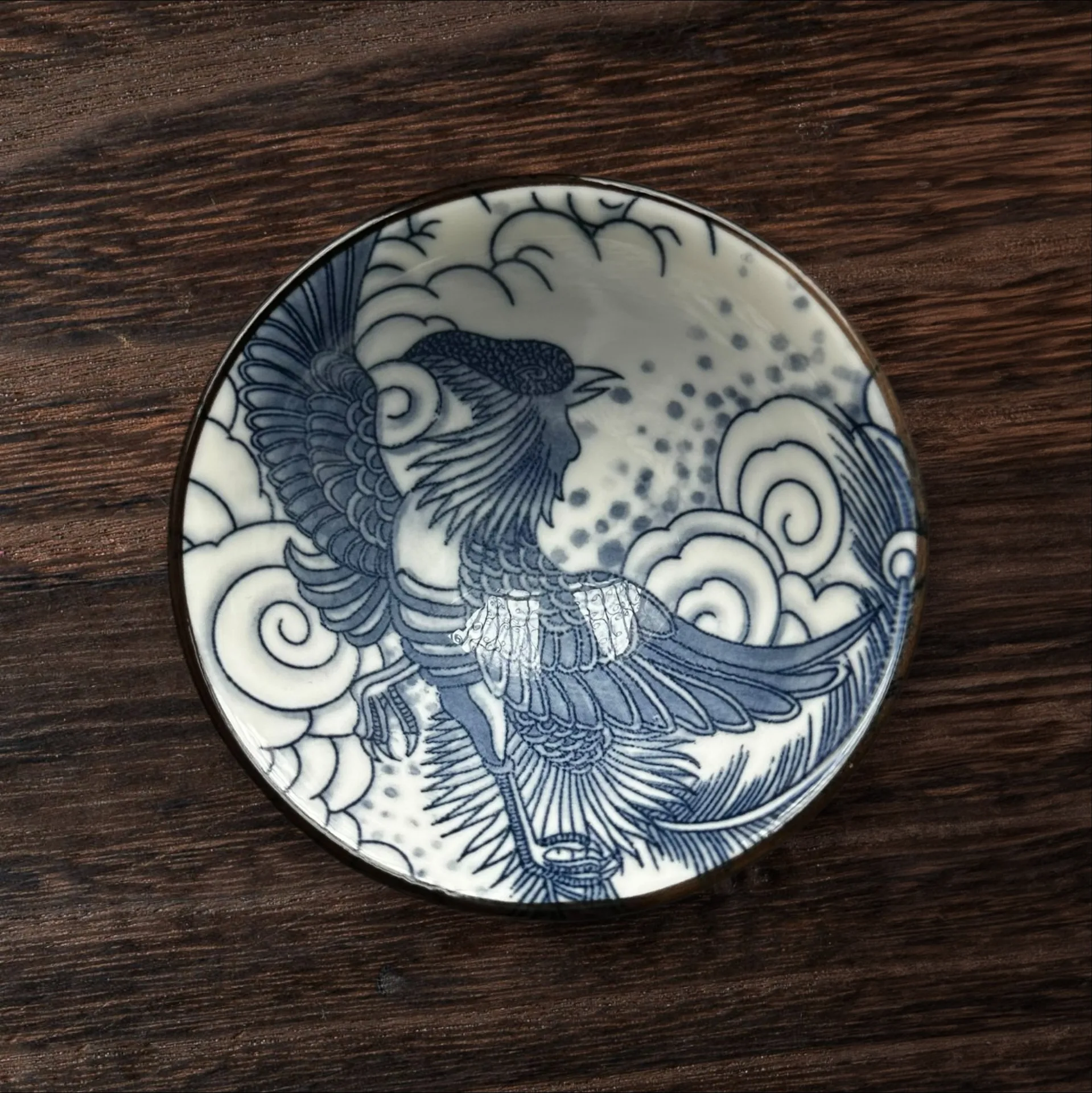 Пиала узор феникс