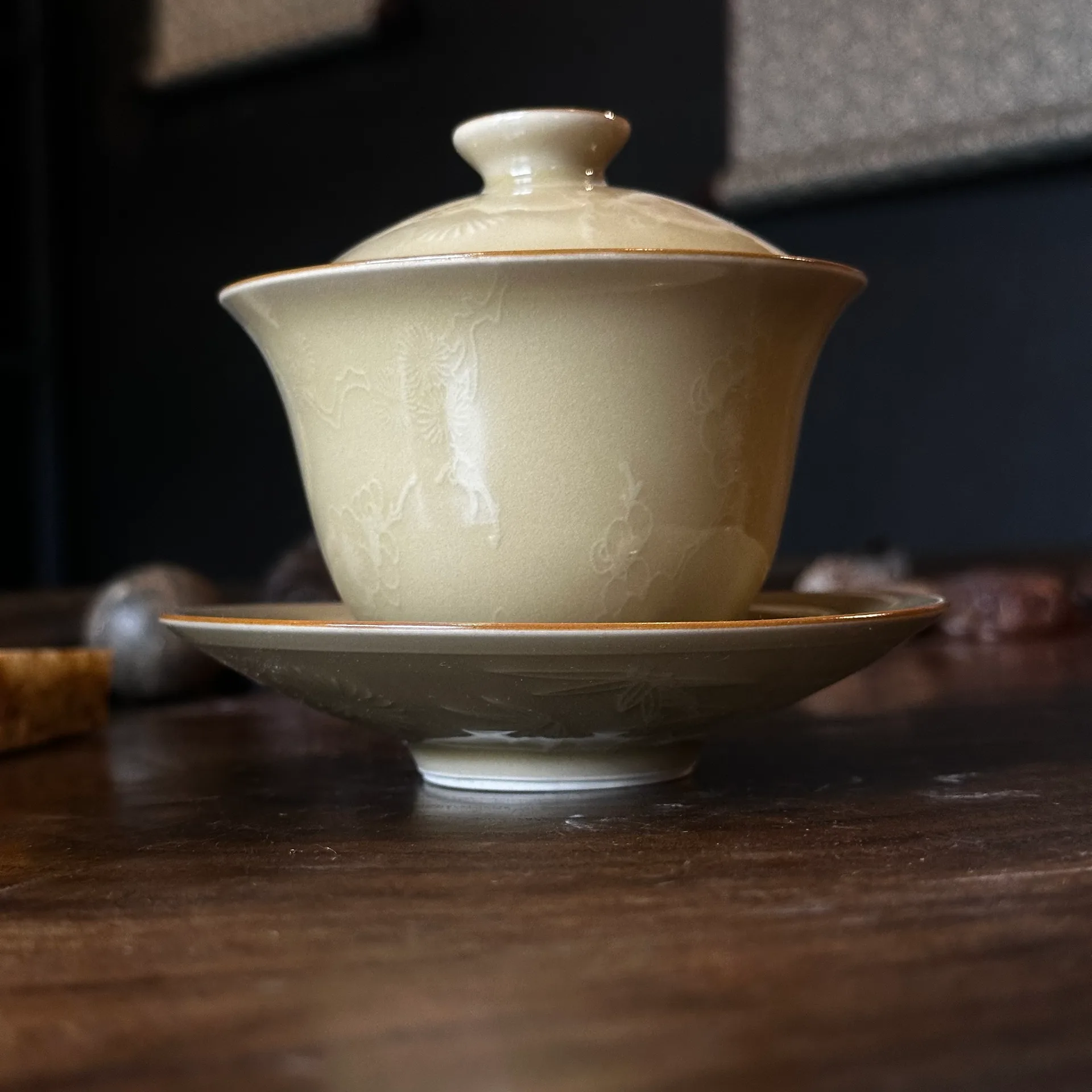 Гайвань бамбук бежевая