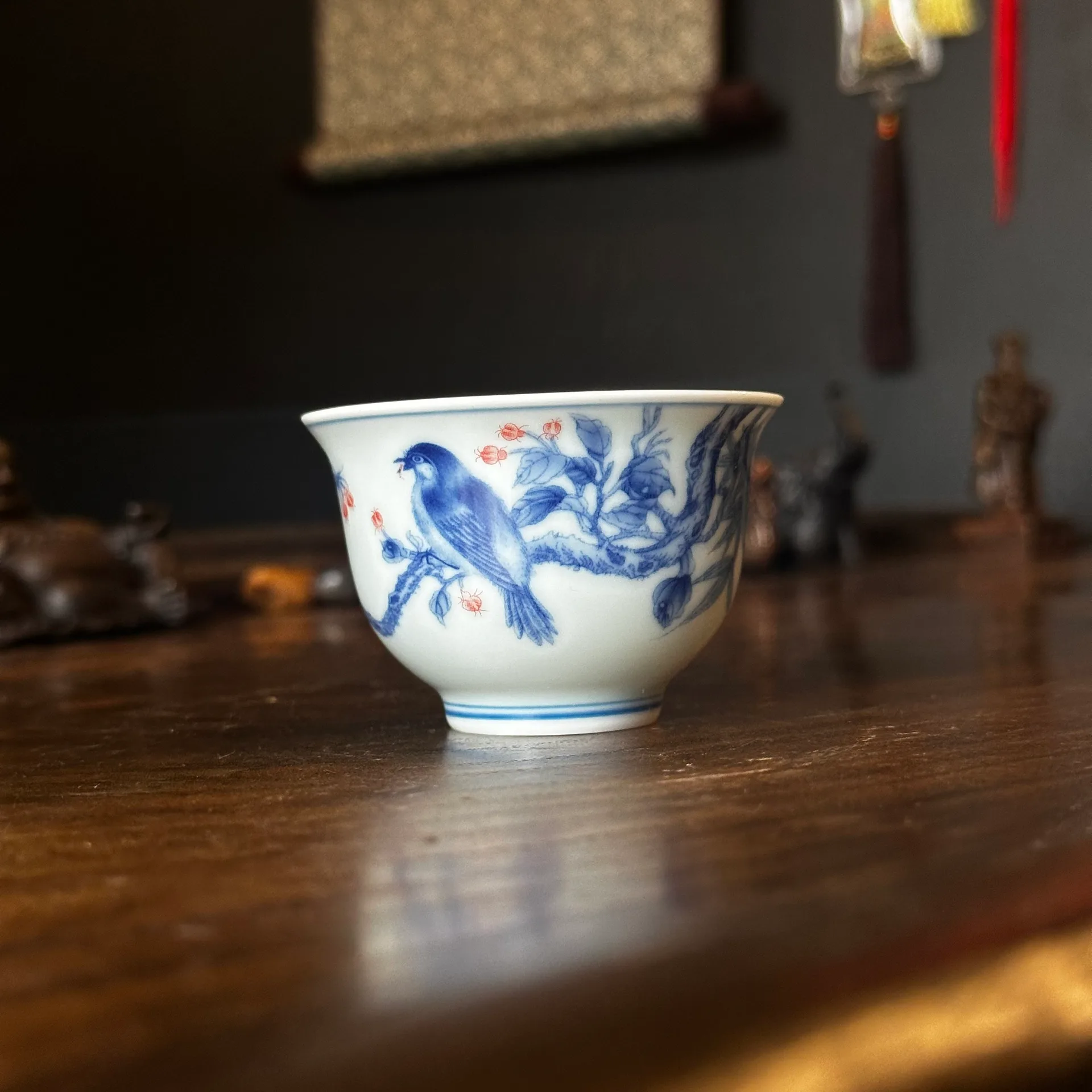 Пиала птицы